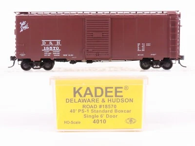 HO Scale Kadee 4010 D&H Delaware & Hudson 40' Single Door Box Car #18570 - Image 1 of 4