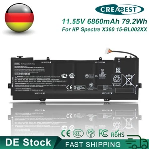 KB06XL KBO6XL Akku Für HP Spectre X360 15-BL1XX 902401-2C1 902499-855 TPN-Q179 - Afbeelding 1 van 12