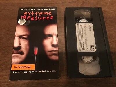 Extreme Measures (VHS, 1997) Hugh Grant, Gene Hackman Foto 1 de 3