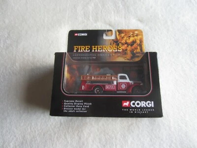 2001 Corgi Fire Heroes:  1939 Ford V8 Pumper - Millwood F.D. NIP - Image 1 of 2