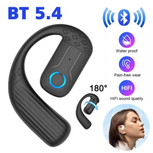 Auriculares Bluetooth 5.4 Auriculares Inalámbricos Auriculares Estéreo Gancho para la Oreja EE. UU. - Imagen 1 de 26