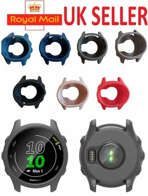 PAPG SPORTS Watch Bezel Protector Forerunner 255 265 & Music Bumper Cover Screen