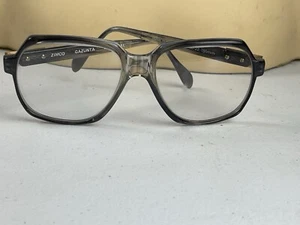 Vintage Zimco Charcoal Eyeglasses Optical Frames Granny Style Grandma - Picture 1 of 11