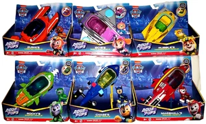 Paw Patrol AQUA PUPS Action Figures and Vehicles Set of 6 VHTF NEW - Picture 1 of 19