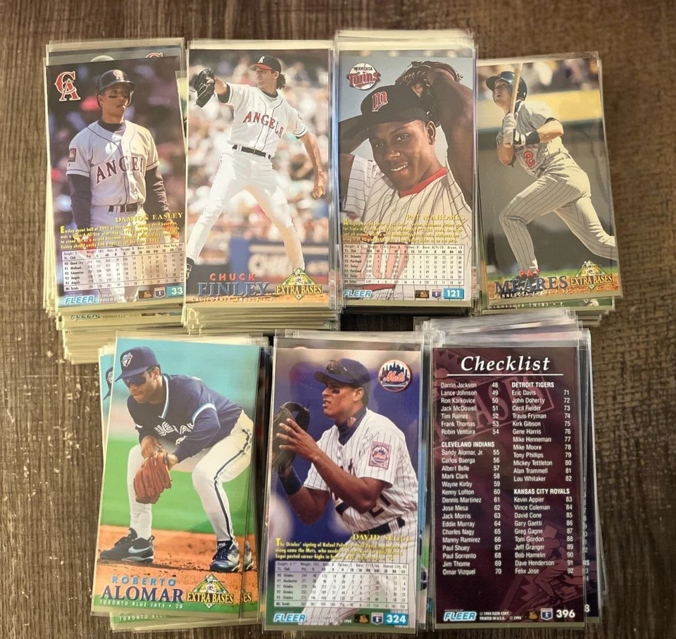 1994 Fleer Extra Bases - MLB Baseball Cards #186-400 - Pick From List - Image 1 of 1