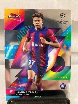 2023-24 Topps Finest UEFA 1-150 Base, Parallels, Refractors, Rookies Pick a Card - Image 1 of 4