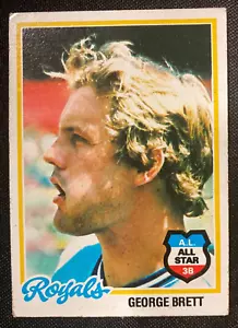Lanzadores de tarjetas de béisbol Topps 1978 George Brett #100 en buen estado $25 en muy buen estado-ex rango CF - Imagen 1 de 2