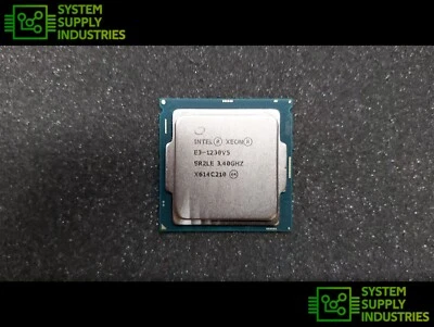 Intel Xeon E3-1230 V5 SR2LE 8 MB L3 Cache 3.40GHz Quad Core CPU Processor 80w - Image 1 of 3