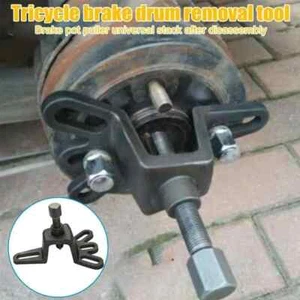 Universal Brake Drum Puller Tool 4 Hole Wheel Hub Puller Repair Tool Handheld - Picture 1 of 15