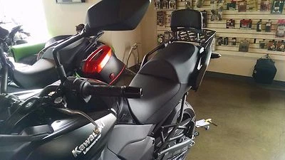 Portaequipajes largo y respaldo para Kawasaki Versys 1000 y Concours 1400 Foto 1 de 4