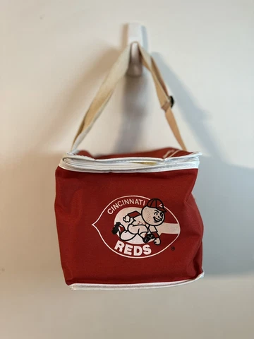 vintage 90s vtg classic cincinnati reds cooler travel portable baseball Cover