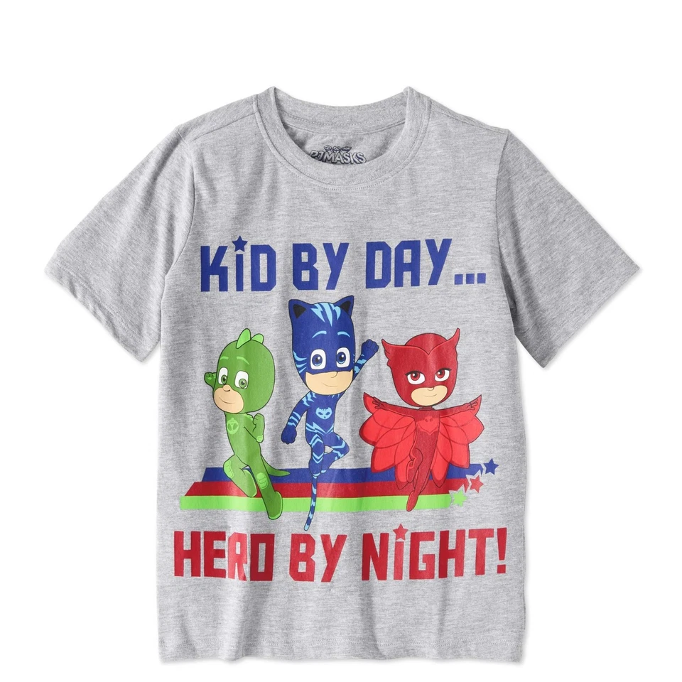 PJ Masks Short Sleeve T Shirt Boy Size 5/6 - Image 1 of 1
