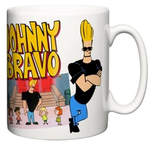 Johnny Bravo Klassisch Kinder Animiert USA TV Show Kaffee Tee Tasse Geschenk - Bild 1 von 4