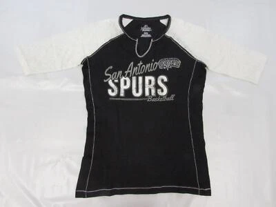 New San Antonio Spurs Basketball Womens Size M Medium Majestic Grey Shirt - Image 1 of 3