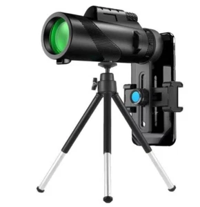 HD 80x100 Powerful Monocular Telescope Portable Binoculars Camping With Outdoor - Picture 1 of 7