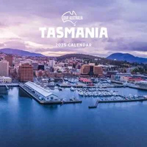 2025 Calendar Our Australia Tasmania Square Wall Paper Pocket 30x30cm - Picture 1 of 4