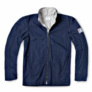 Tyndale FR Flame Resistant Zip Work Jacket Sz XL Navy Nice Condition - Picture 1 of 9