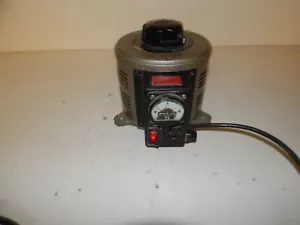TENMA VARIABLE AUTO TRANSFORMER TYPE 50-45 117V, 0-130V, 10A (TSM55) - Picture 1 of 6