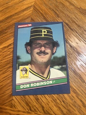 Don Robinson 1986 Donruss #357 Card Pittsburgh Pirates - Image 1 of 3