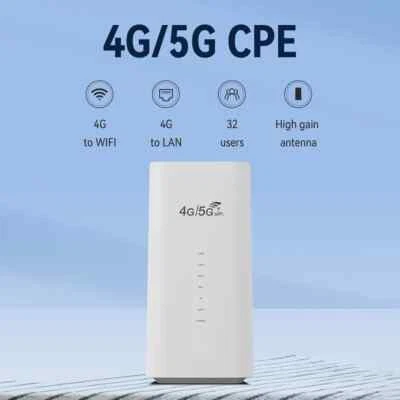 UK 4G LTE WiFi Router - Unlocked Fast 300Mbps with SIM Slot | Indoor/Outdoor - Image 1 of 4