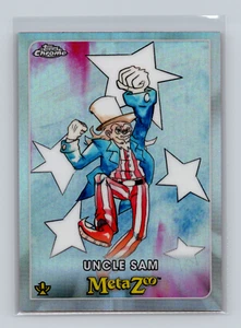 2022 Topps Chrome MetaZoo Series 0 Refractor Uncle Sam #139 - Bild 1 von 2