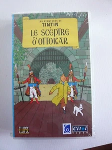 TINTIN cassette vhs de collection neuf d'origine scellée le sceptre d'ottokar - Photo 1/1