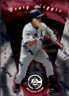 1997 Pinnacle Totally Certified #9 Craig Biggio #/3999 — 第 1/2 张图片