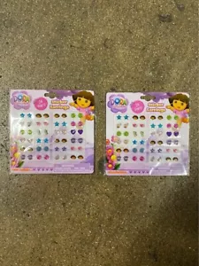 48 pairs Dora The Explorer Sticker Earrings - Picture 1 of 2