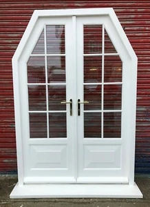 Hardwood French Doors! Hexagonal! Raised and Fielded Panels! Georgian! Bespoke!  - Picture 1 of 4