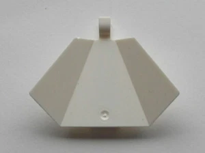 LEGO White Panel 3 x 5 Solar Clip-On Deltoid Ref 30034 Set 6958 6982 6815 6856 - Picture 1 of 1