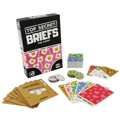 Top Secret Briefs Family Party Game | Deduction Fun about Pants | Brain Training - Image 1 of 4