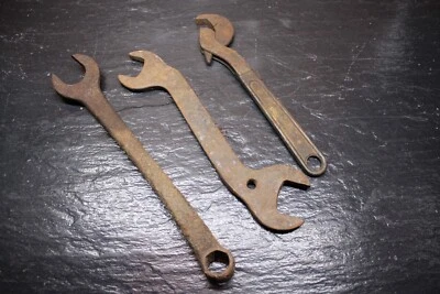 VINTAGE Wrenches: Chromavan 8" Adjustable Wrench and Cast Iron Wrench - Image 1 of 4