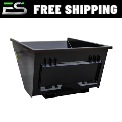 TOLVA DE FIJACIÓN RÁPIDA DE ALTA RESISTENCIA DE 1,5 YARDAS - TOLVA DE RECICLAJE - ENVÍO GRATUITO Foto 1 de 4