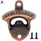 Wall Mounted Bottle Opener Retro Alloy Hanging Open H1L0 Accessories Hot T1V9