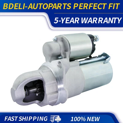 New Starter for Chevrolet Pontiac Solstice 2002-2007 Saturn 2001-2007 2.0L 2.2L - Image 1 of 4