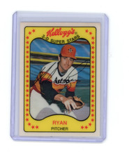 Nolan Ryan 1981 Kellogg's 3-D Super Stars #6 EX