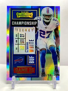 2020 Panini Contenders Championship Ticket #'d /99 Tre'Davious White Bills No.92 - Picture 1 of 2