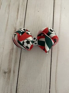 TaylorMade Custom Boutique Hair Bow Mexico Soccer New - Picture 1 of 1