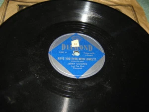 78 RPM Jerry Cooper: Have You Ever Been Lonely / And Mimi on Diamond 2083 - Picture 1 of 2