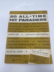 20 All Time Hit Paraders - All-Time Hit Paraders - Easy Piano-Easy Organ - Picture 1 of 3