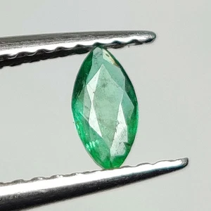 0,16 quilates - Esmeralda natural corte ovalado buen brillo gema zambia - 8407 - Imagen 1 de 2
