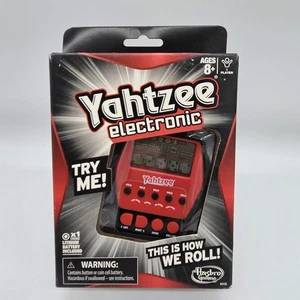 Yahtzee Electronic Handheld Game 2012 New In Box Hasbro - Picture 1 of 4
