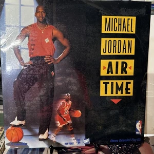 Michael Jordan “AIR  TIME” (1994) LASERDISC (NBA VIDEO) NEVER OPENED. RARE!! - Picture 1 of 5