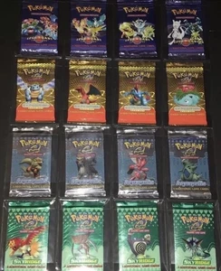 X 8 boosters pokemon scellés en usine lot de cartes premium sets modernes/vintages - Photo 1/6