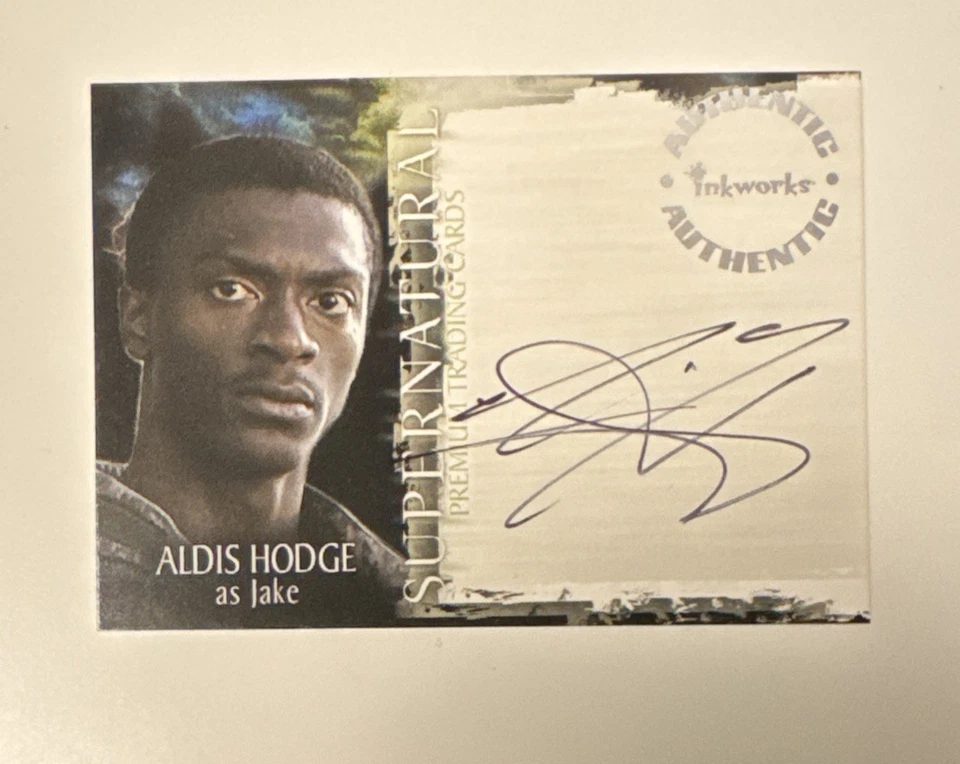 Autógrafo Supernatural Temporada Dos 2 A17 Aldis Hodge como Jake Foto 1 de 2