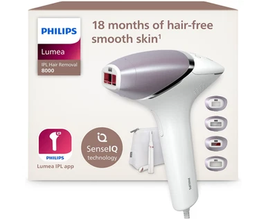 Philips Lumea IPL 8000 BRI949/00 Haarentfernung Set mit Trimmer NEU OVP - Bild 1 von 4