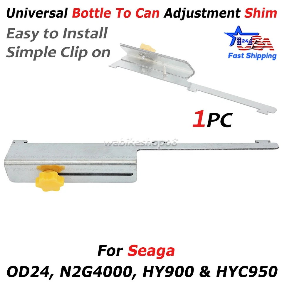 Cuña universal de ajuste de botella a lata para venta Seaga N2G4000 HY900 HYC950 Foto 1 de 4