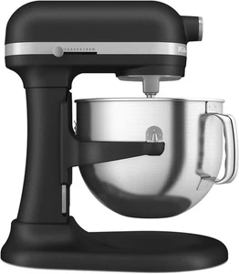 KitchenAid 7 cuartos de galón con soporte elevador mezclador de hierro fundido negro - KSM70SKXXBK - Imagen 1 de 3