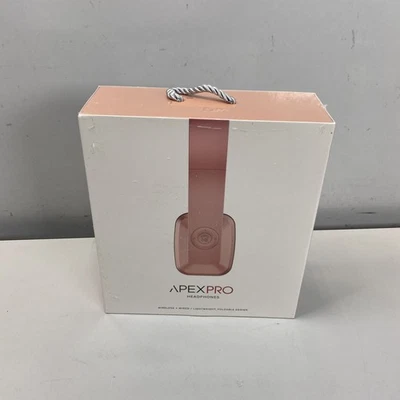 Apex Pro Wireless Bluetooth Headphones Foldable Noise Cancelling Rose - Image 1 of 4