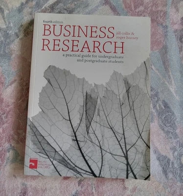 Business Research Jill Collis and Roger Hussey 4th edition - image 1 of 2